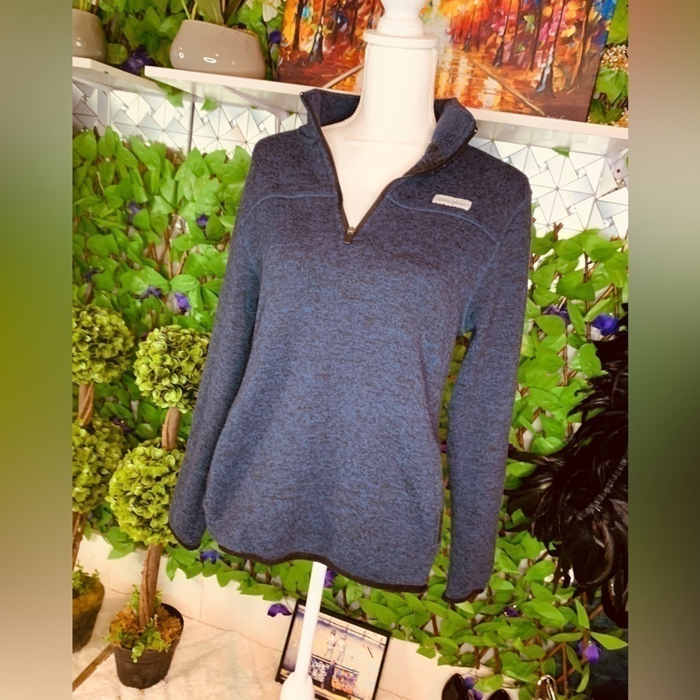 Eddie Bauer Small Blue Thick Pullover Long Sleeve Men’s